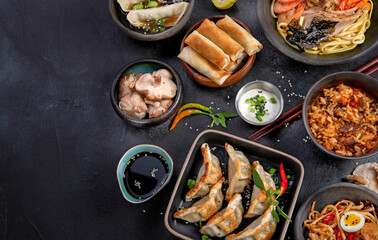 Traditional Asian food