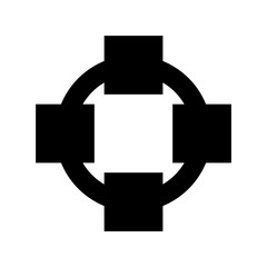 Anchor Point Vector Icon