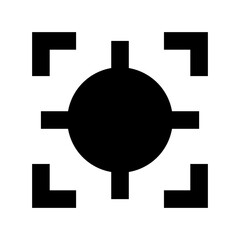 Focus Tool Vector Icon