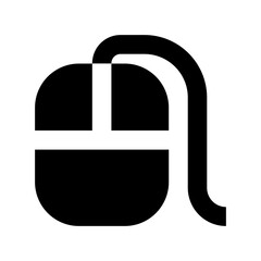 Obraz premium Computer Mouse Vector Icon