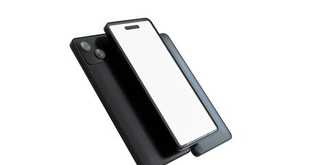 mobile phone isolated on white background