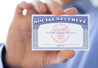 Social Security Card in USA
