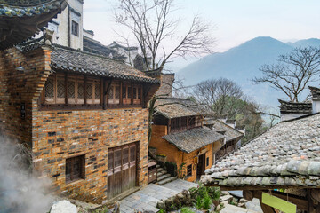 Obraz premium Wuyuan Huangling Scenic spot in Jiangxi Province, China