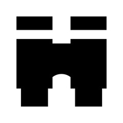 Binoculars Vector Icon