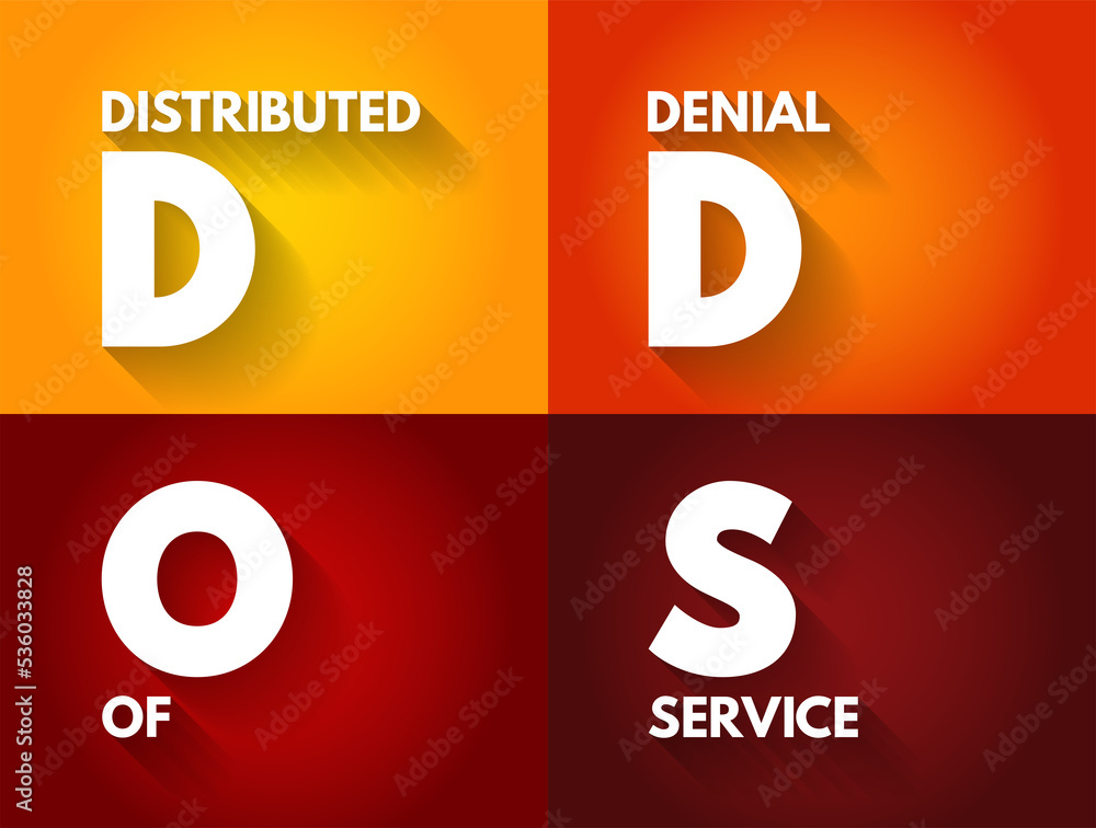 Poster ddos - distributed denial of service attack occurs when multiple machines are operating together to 
