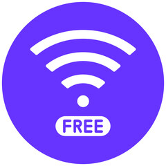 Free Wifi Icon Style