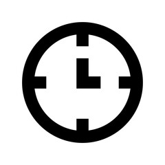 Clock Vector Icon