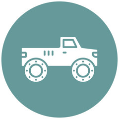 Bigfoot Car Icon Style