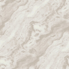 Never ending seamless background with marble motif. Abstract pattern like natural stone veins in beige and white tones. 