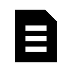 Document Vector Icon