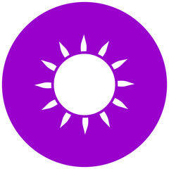 Sun Icon Style