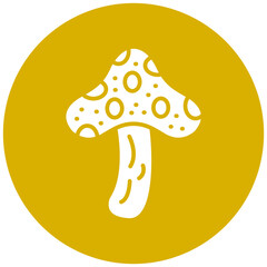 Mushroom Icon Style
