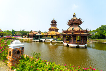  Sanphet Prasat Palace, Ancient City, Bangkok, in Thailand