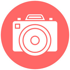 Dslr Camera Icon Style