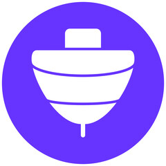 Spinning Top Icon Style