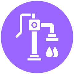 Water Pump Icon Style