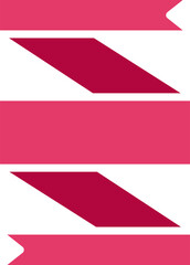 ribbon banner illustration