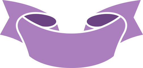 ribbon banner and badge illustration