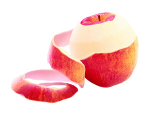 Red Apple, on white
