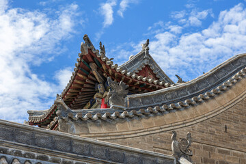 Naklejka premium Former residence of warlord Yan Xishan