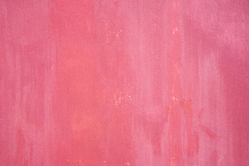 Red cement wall background in vintage style for graphic design or wallpaper. Pattern of soft concrete floor in retro concept.