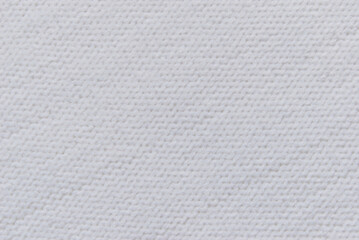 White soft knitted fabric texture as background