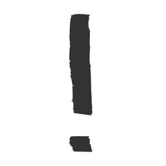 hand draw Exclamation Mark Icon