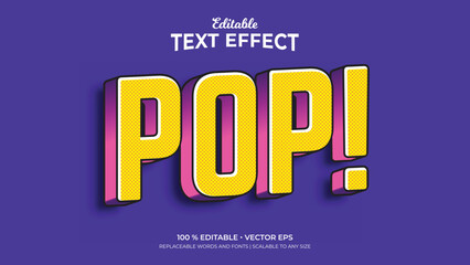 POP Editable Text Effects