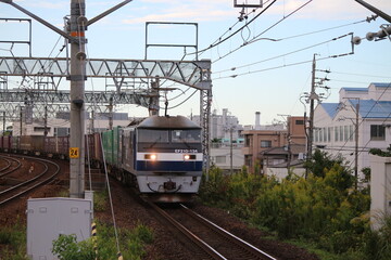 Fototapeta na wymiar 日本の貨物列車