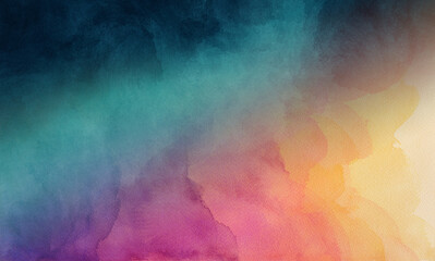 Watercolor Background, Wallpaper, Multicolored,
red, pink, yellow, green, blue, purple, orange, violet. Vector 