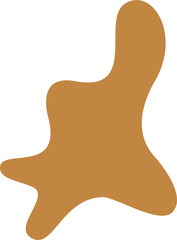 abstract organic plant shape