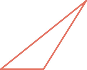 Abstract fauvism contour shape