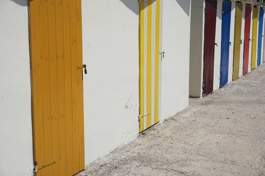 Series Of Colorful Doors