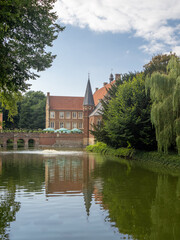 The old Castle Huelshoff in Germany