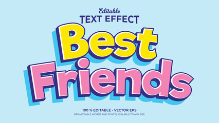 Best Friends Text Effects