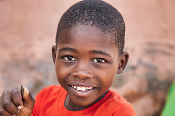 smiley African boy