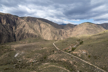 mountainous landscape in the south of Spain