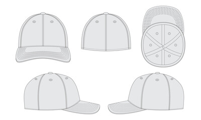 cap vector without snap back