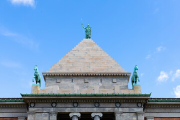 The central part of the city of Copenhagen Ny Carlsberg Glyptotek.