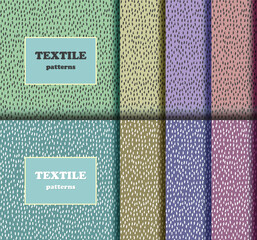 white and black drops pattern on the colored background