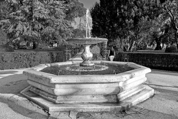 pontifical gardens of castel gandolfo lazio italy