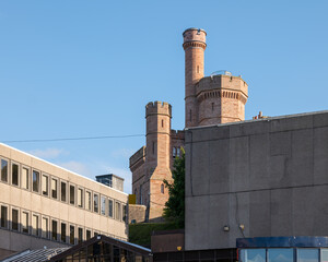 4 October 2022. Inverness, Highlands, Scotland. This is Inverness Castle in the last hour of the suns rays on an October afternoon...
