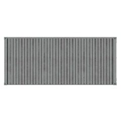 3d rendering illustration of a closed shipping container