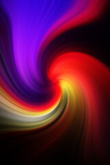Fototapeta premium gradient line motion shape abstract background with waves