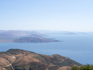 Blick von Korfu Richtung Festland