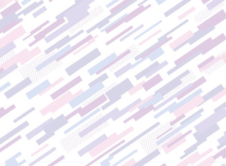 カラフルな線のかわいいシームレスなパターン