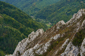 Rocky mountains landscape