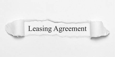 Leasing Agreement	