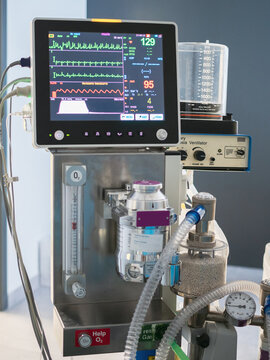Vital signs monitors in hospital