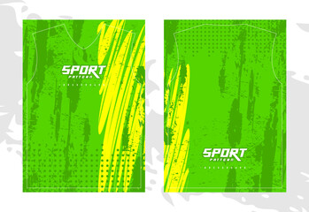 Grunge texture design template for sports club uniform